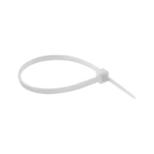 Abraçadeira de Nylon 100mm x 2,5mm Branca (100 Un)