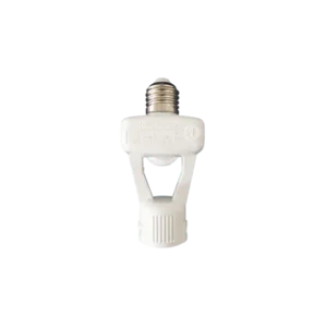 Sensor de Presença Soquete E27 Branco