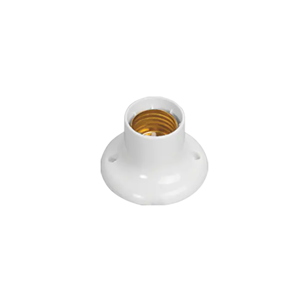 Soquete E27 Fixo Branco
