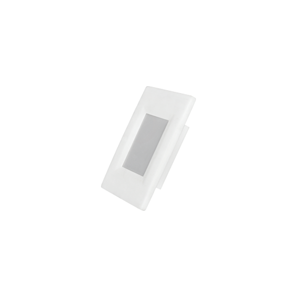 Balizador Led Parede 2W 4X2 6500K Branco