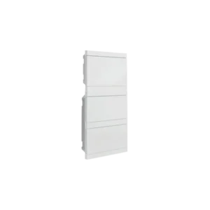 Centrinho PVC Embutir 36 Din Branco