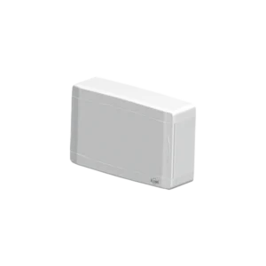 Centrinho PVC Sobrepor 08 Din Branco