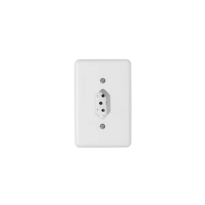 Linha Stylus 1 Tomada 2P+T 10A s/ Placa