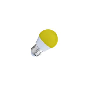 Lâmpada Led Bolinha Color 1W Amarela