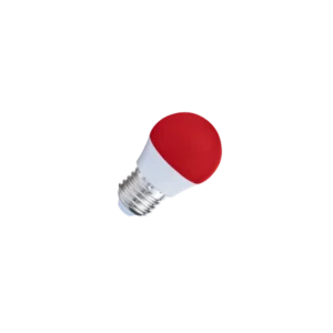 Lâmpada Led Bolinha Color 1W Vermelha