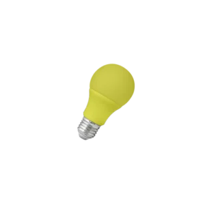 Lâmpada LED Bulbo Color 7W E27 Amarela