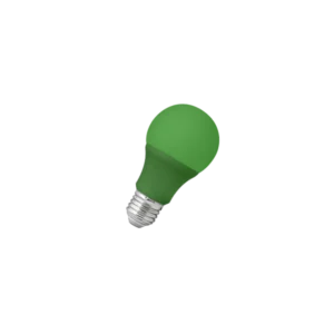 Lâmpada LED Bulbo Color 9W E27 Verde