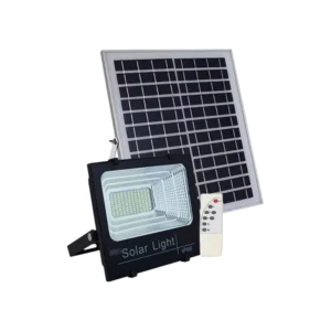 Refletor Led Solar 100W 6500k c/ Controle