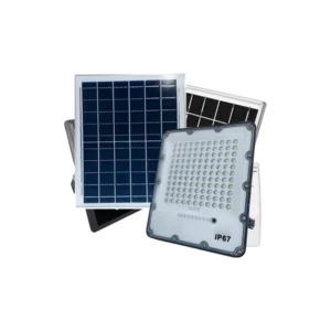 Refletor Led Solar 400W 6500K c/ Controle