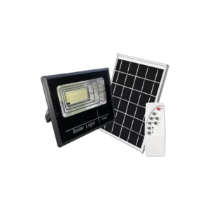 Refletor Led Solar 50W 6500k c/ Controle