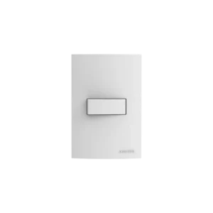 Conjunto Atria 1 Interruptor Paralelo 4x2 Branco